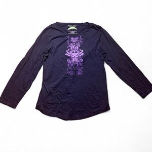 Earth Yoga Purple Long Sleeve Top SZ XL